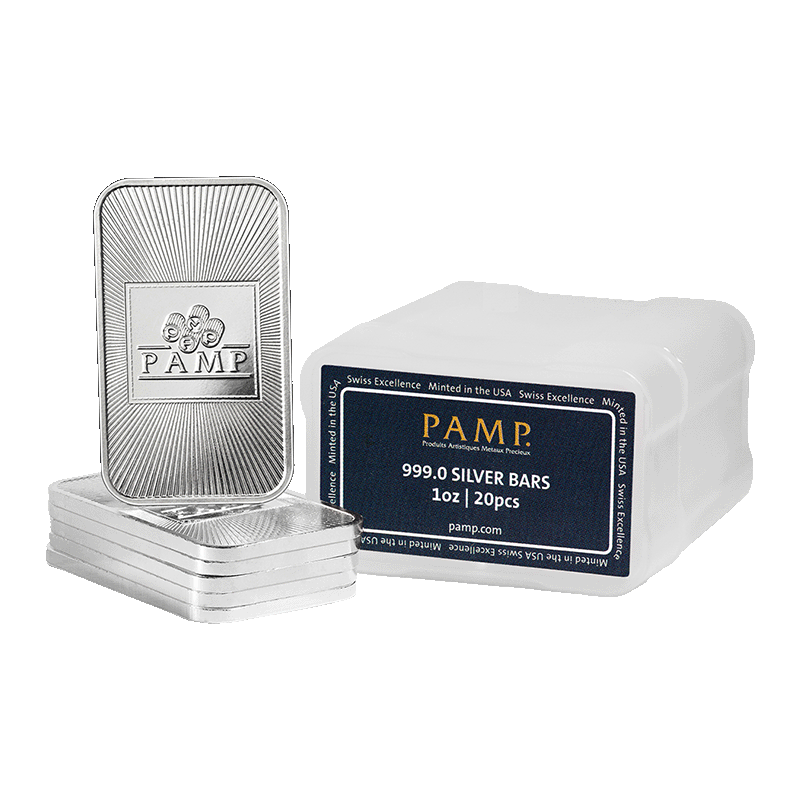 Image for 1 oz PAMP USA Silver Bar from TD Precious Metals